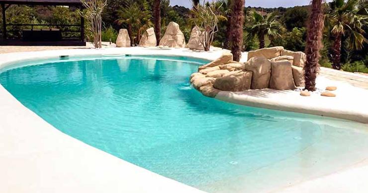piscinas de areia