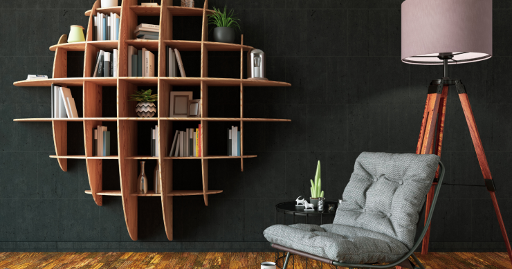 Estante para ter em casa Estantes para colocar livros