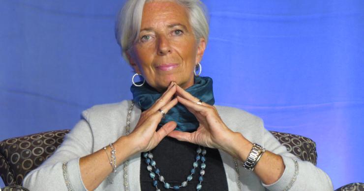 Christine Lagarde está atenta ao escalar da inflação