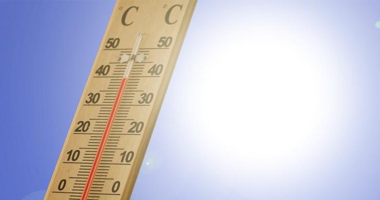 Temperaturas elevadas em Itália