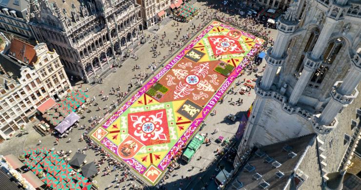 Tapis de Fleurs Bruxelas