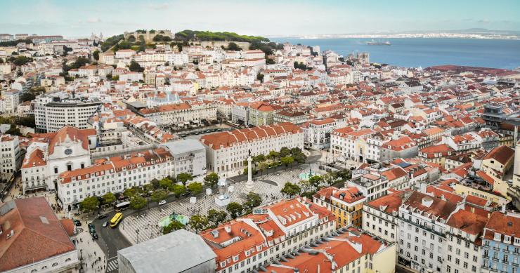 Quarteirão do Rossio está a ser reabilitado e terá uma grande loja da Zara