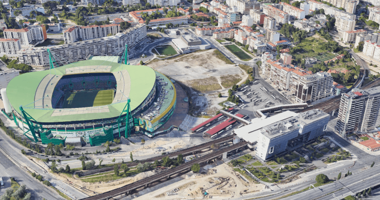 Belgas da Atenor compram terreno com 14.000 m2 junto ao estádio do Sporting