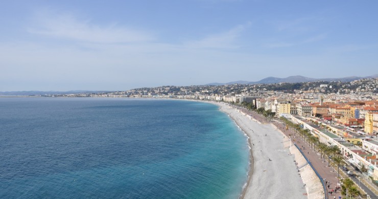 Praia em Nice