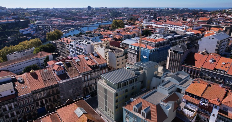Palácio Bijou, Porto Casas novas em Portugal
