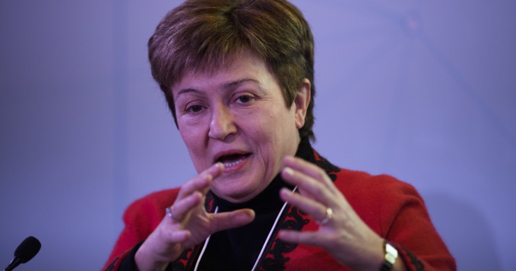 Kristalina Georgieva, diretora-geral do FMI Recessão na europa