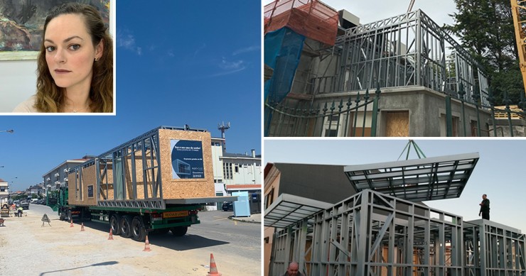 Joana Querido, gestora de negócio das Flex House Solutions Casas modulares para comprar
