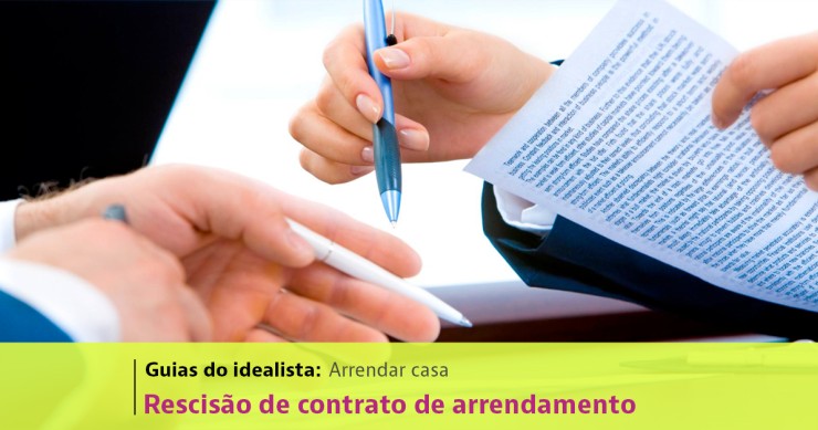 Rescisão do contrato de arrendamento