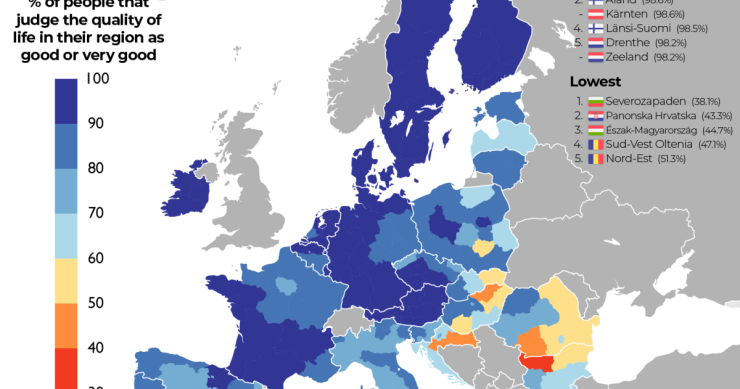 A qualidade de vida em Portugal e na Europa pelo olhar dos habitantes