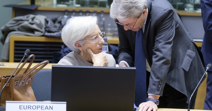 Christine Lagarde, presidente do BCE Subida de juros
