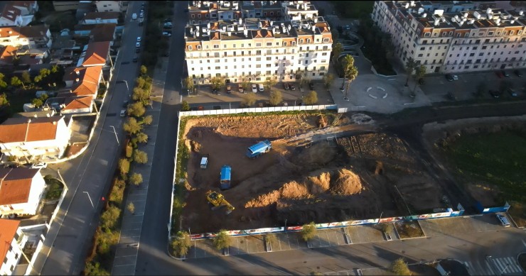 Empreendimento Jardins da Seara em Gaia começa a ser construído
