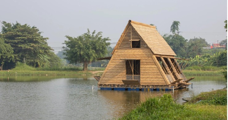 casas de bambu