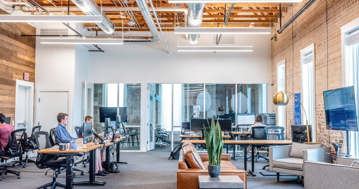 escritórios flexíveis