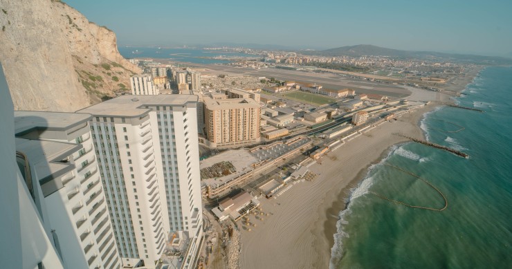 Construção de casas em Gibraltar