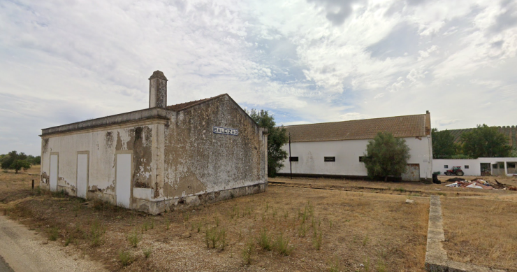Antiga estação ferroviária de Baleizão Estação de comboios reabilitadas