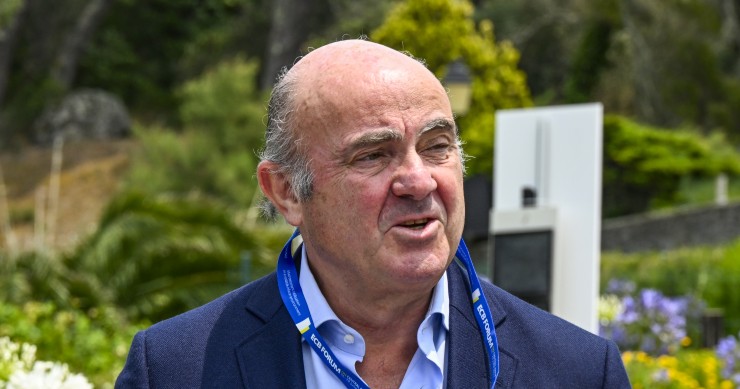 Luis de Guindos, vice-presidente do BCE Inflação na zona euro a descer