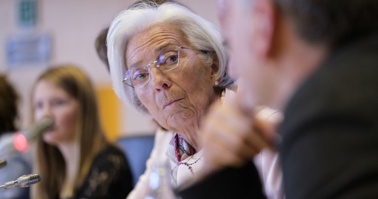 Christine Lagarde, presidente do BCE Pausa nos juros do BCE