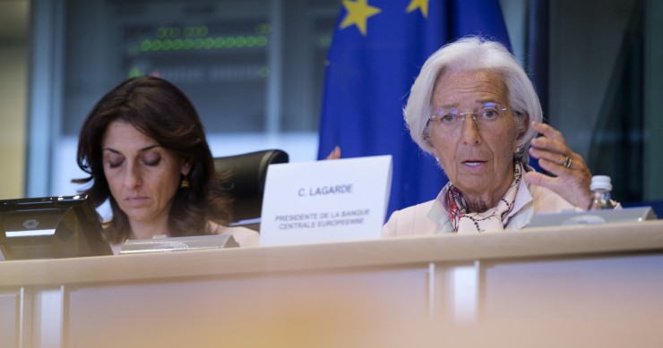 Christine Lagarde, presidente do BCE Juros do BCE