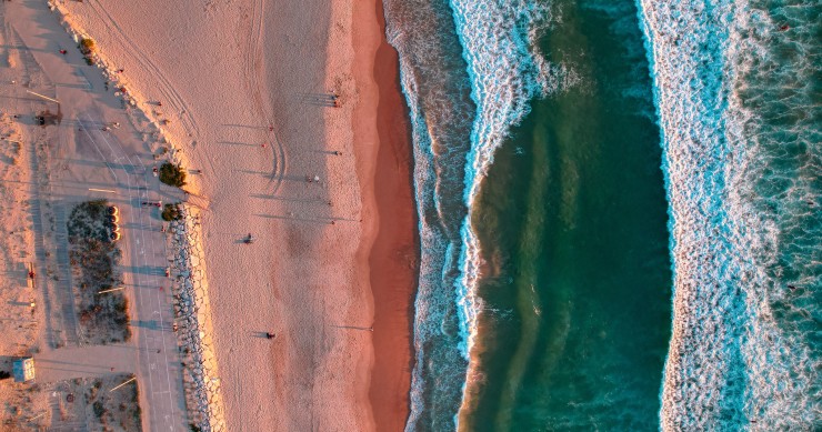 praias Costa da Caparica