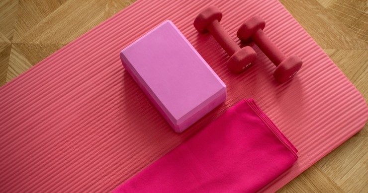 material de desporto para exercício físico em casa