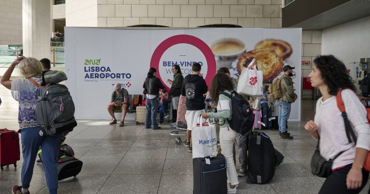 Obras no novo aeroporto de Lisboa