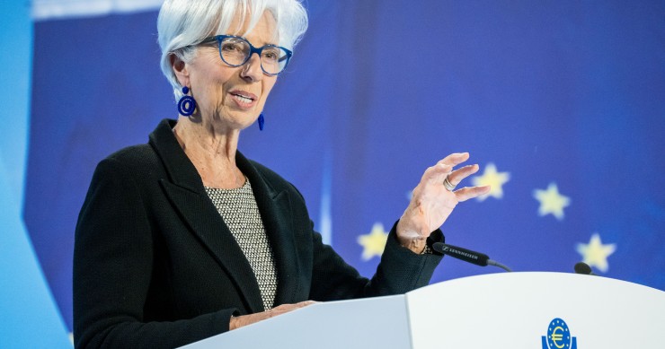 Christine Lagarde, presidente do BCE BCE mantém juros