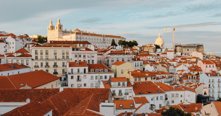 Construção de casas em Lisboa na Estefânia