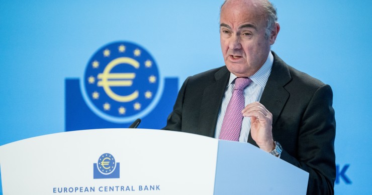 Luis de Guindos, vice-presidente do BCE Bancos expostos ao imobiliário