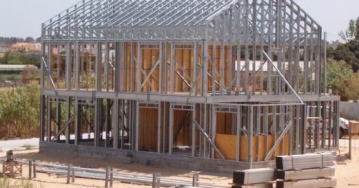 construção em aço leve