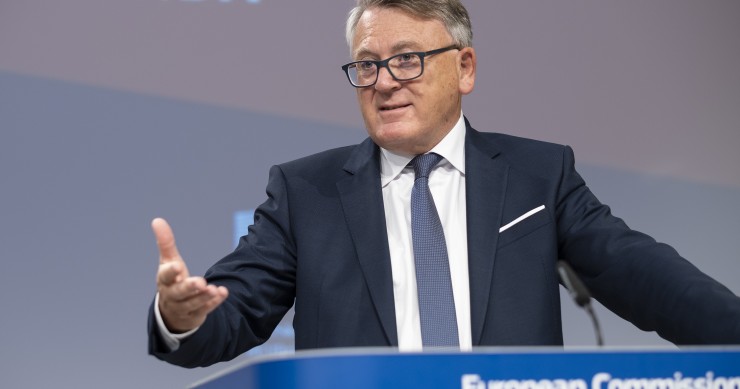 Nicolas Schmit, comissário europeu do Emprego e Direitos Sociais Crise da habitação na Europa