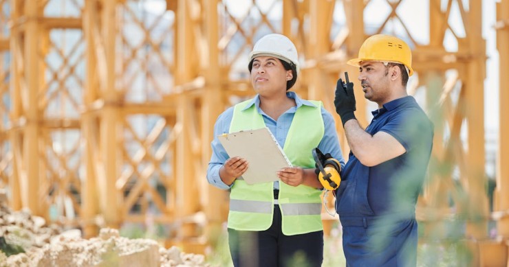 Salários no imobiliário e construção