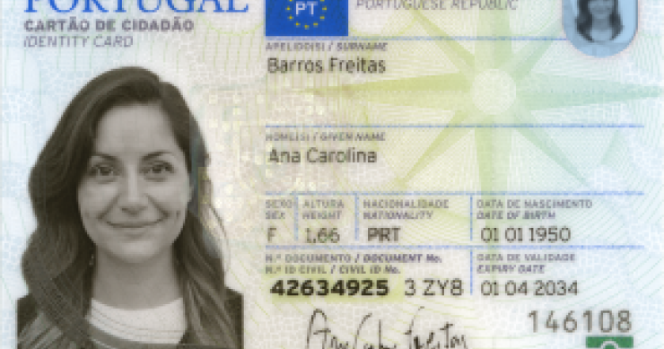 Novo cartão de cidadão