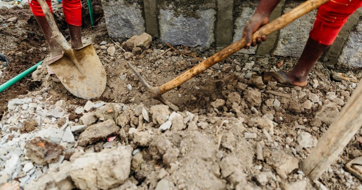 Obras em escolas