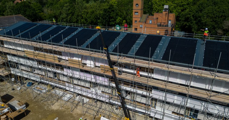 construção de casas Reino Unido