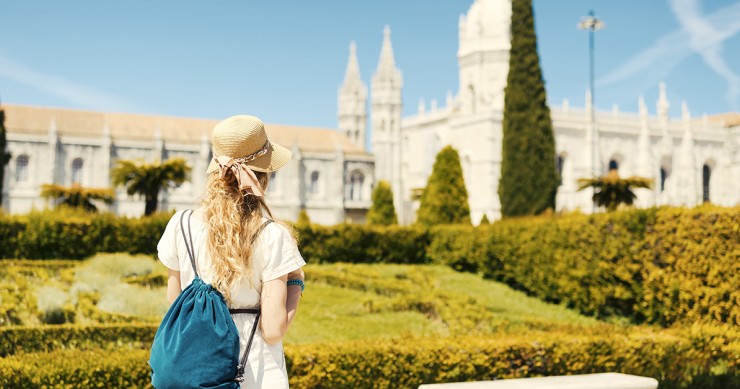 turistas em Lisboa