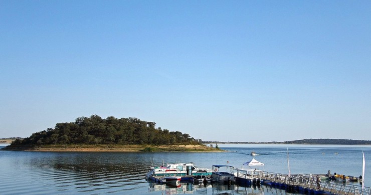 Praia fluvial de Monsaraz