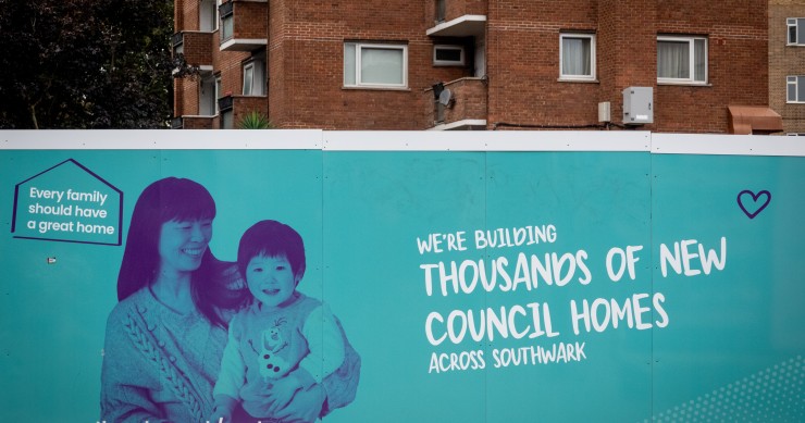 Vivienda social en Reino Unido