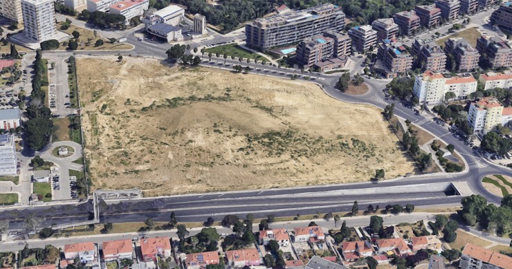Construção de casas em Lisboa