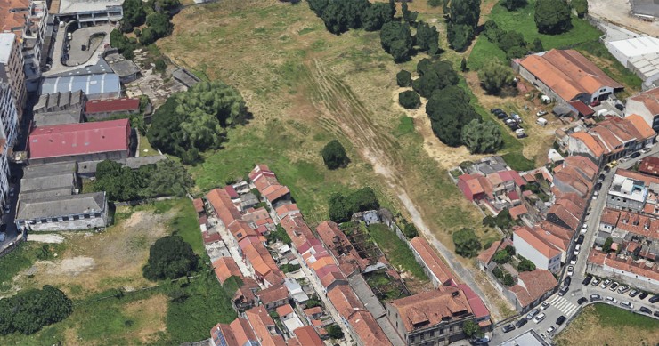 Construção de campo de futebol na Campanhã
