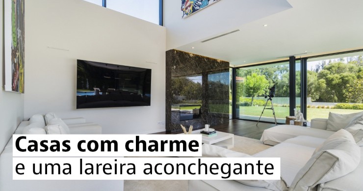 Casas de luxo com lareira