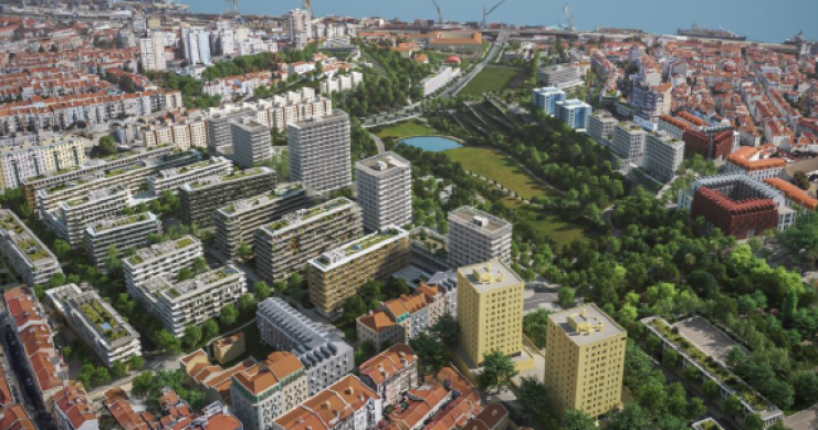 Vale de Santo António em Lisboa