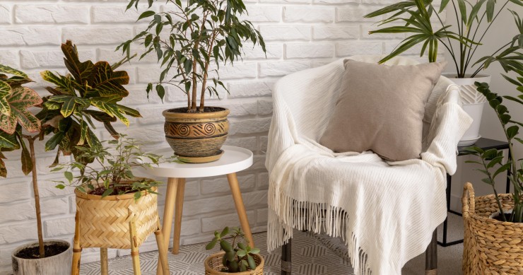 ideias de decoração com juta