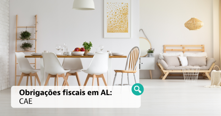 CAE para alojamento local