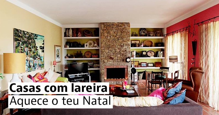 casa com lareira