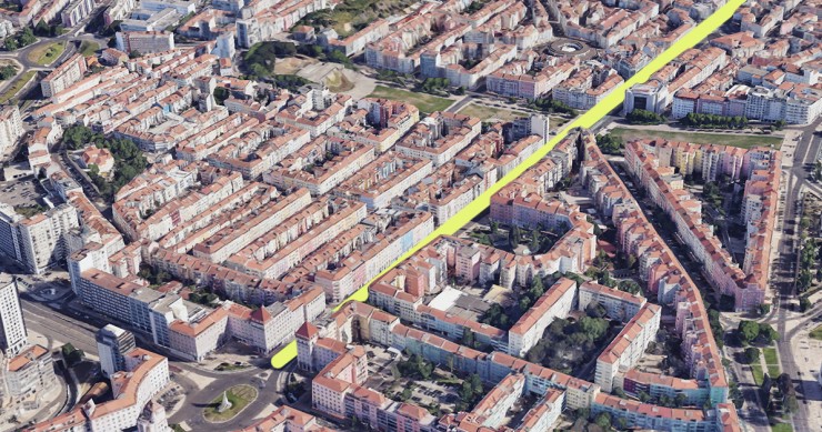Avenida Almirante Reis, em Lisboa