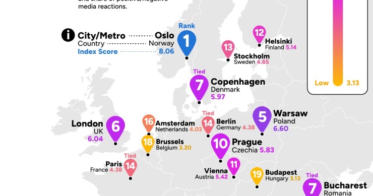Os melhores sistemas de metro nas capitais europeias