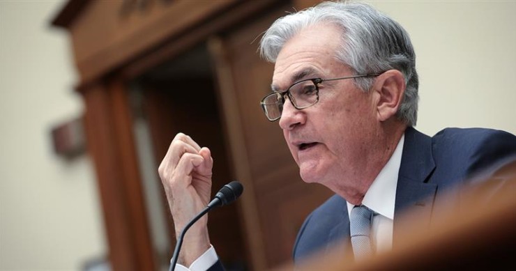 Jerome Powell, presidente da Fed Fed corta juros nos EUA