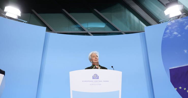 Christine Lagarde, presidente do BCE Juros do BCE