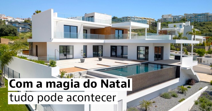 Casas para comprar depois de ganhar a Lotaria de Natal
