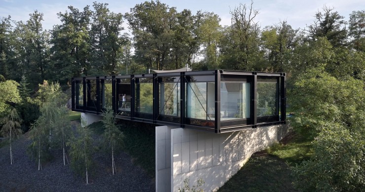 A Villa Sidonius é uma obra do estúdio Stempel & Tesar